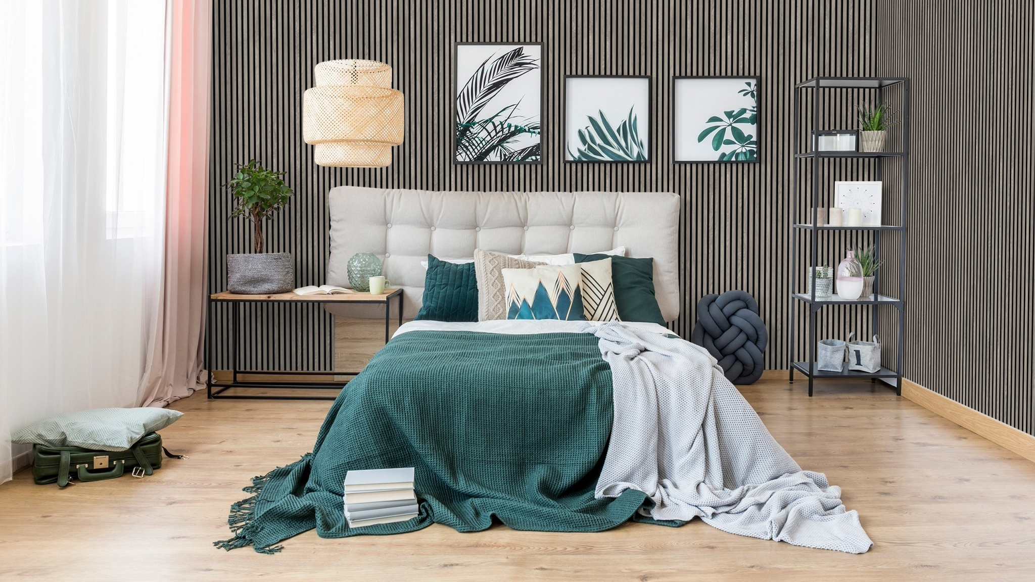 PREMIUM acoustic panels 2440 mm - Grey Wood