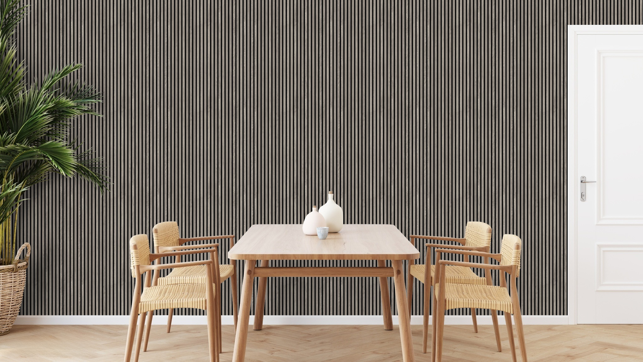 PREMIUM acoustic panels 2440 mm - Grey Wood