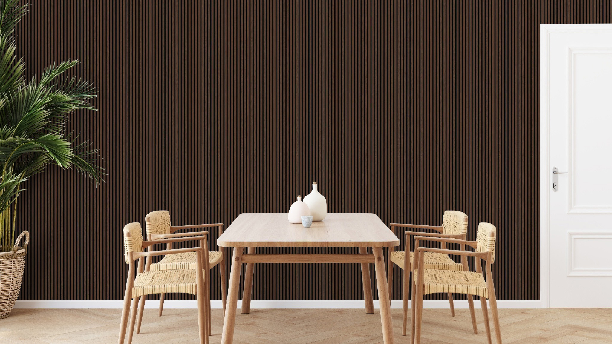 PREMIUM acoustic panels 2440 mm - Smoked Oak