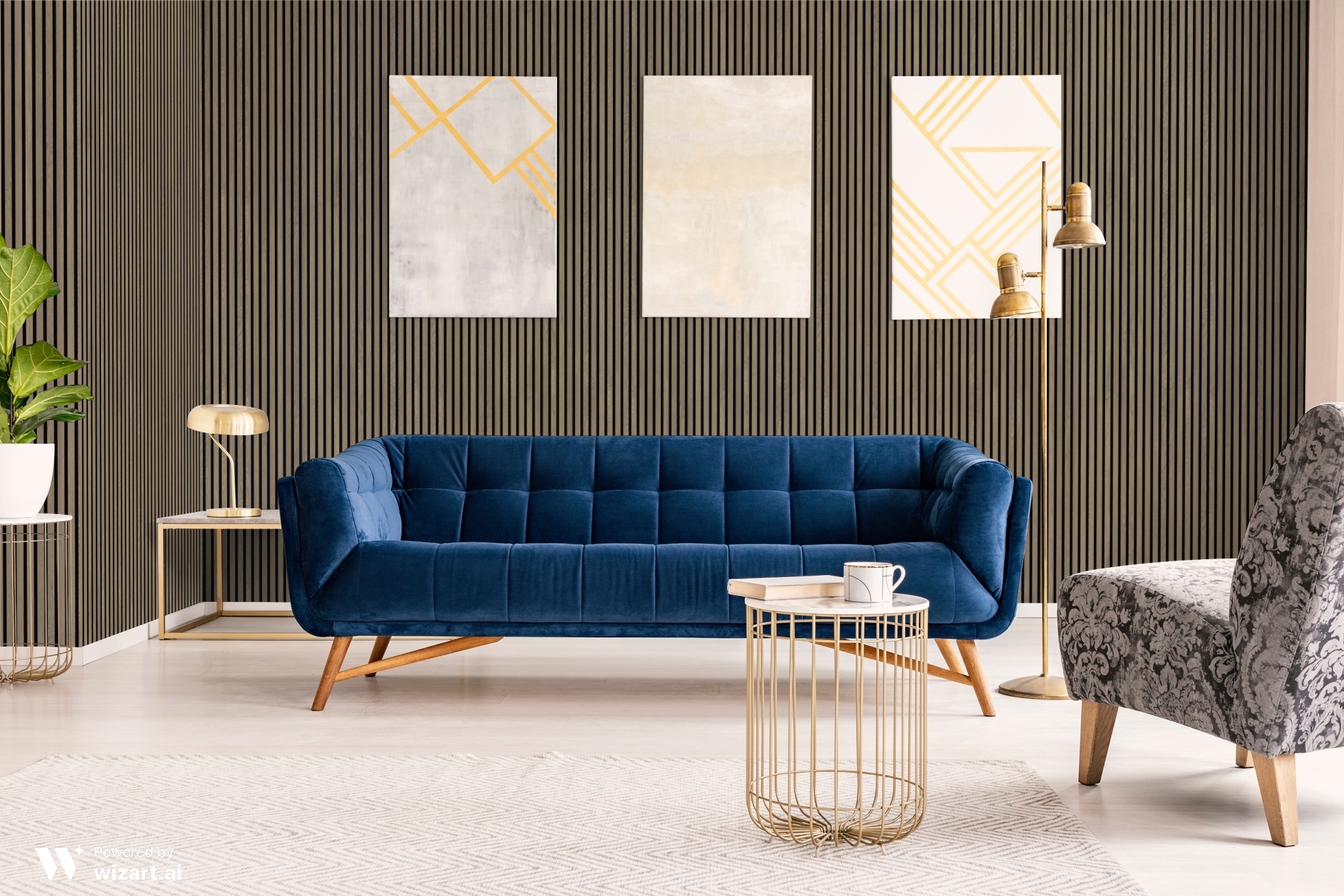 Shades of panels - Walnut